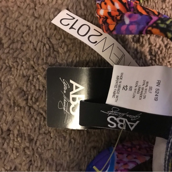 NWT ABS Allen Schwartz Bikini Set - Picture 6 of 6